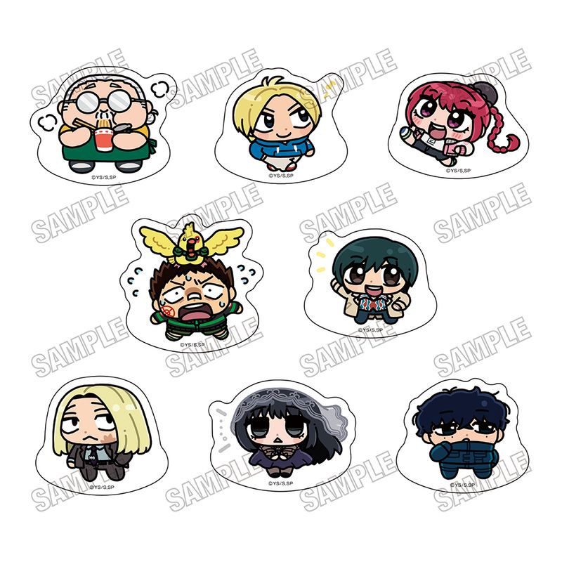 SAKAMOTO DAYS_描き起こしゆらゆらアクリルブロックコレクション