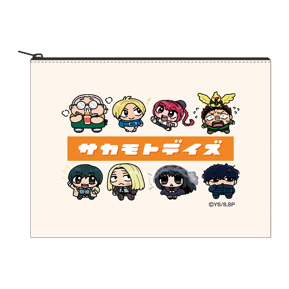 SAKAMOTO DAYS_描き起こしポーチ