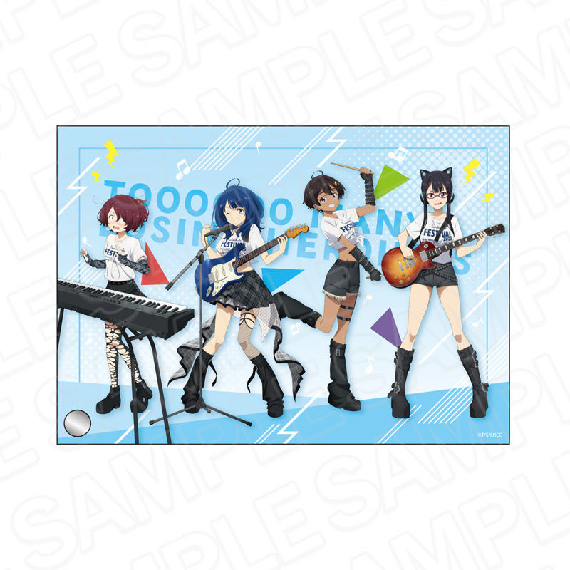 負けヒロインが多すぎる!_ミニアクリルアート 文芸部 TSUWABUKI