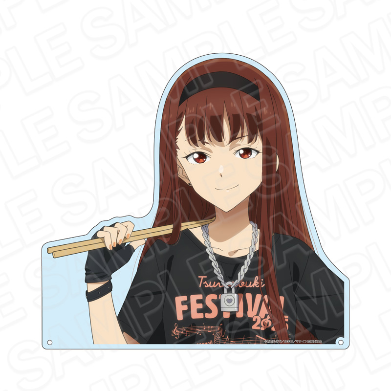 負けヒロインが多すぎる!_特大ダイカットアクリルボード 放虎原ひばり TSUWABUKI FES ver.