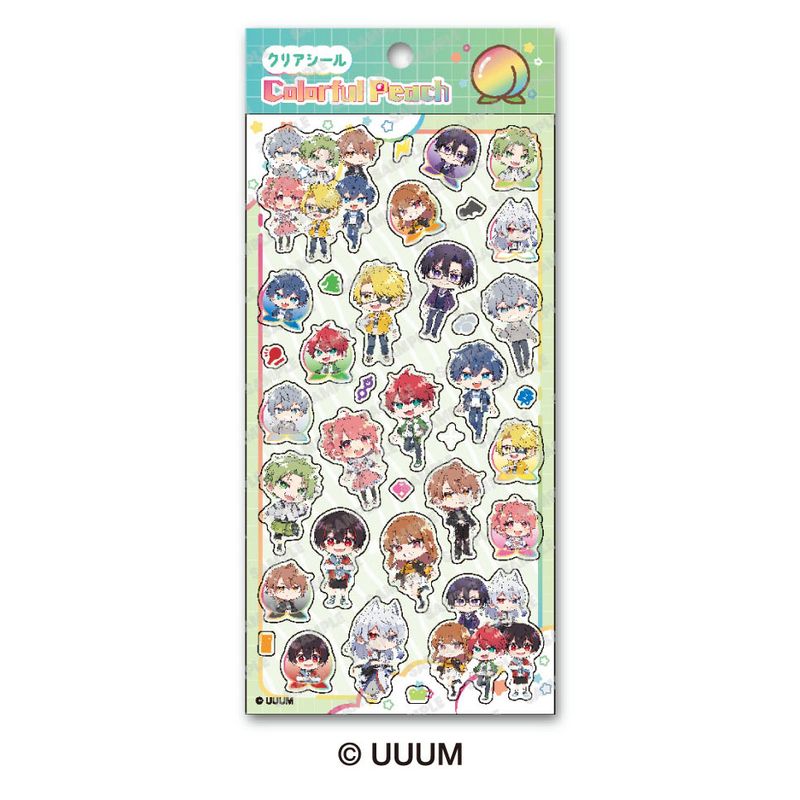 カラフルピーチ_クリアシール⑤ | カラフルピーチ公式グッズ