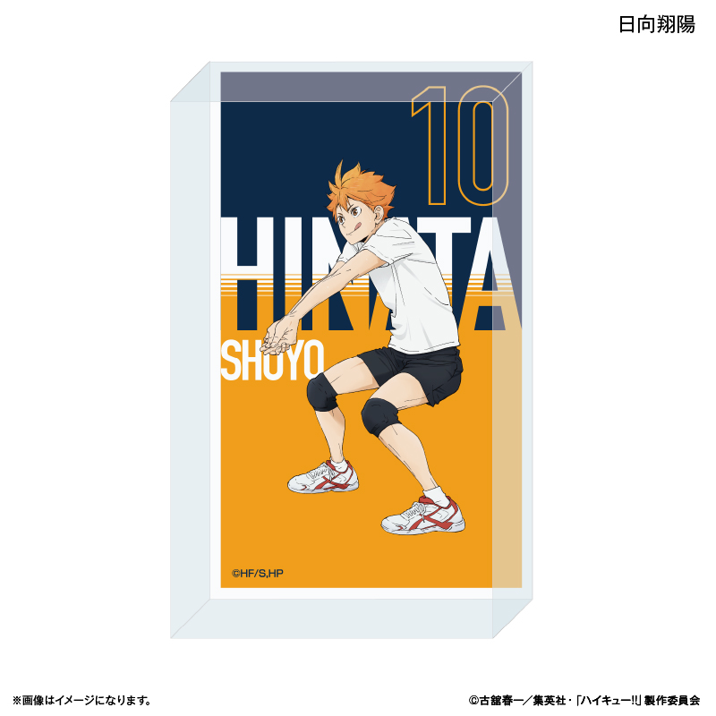 ハイキュー!!_アクリルブロック 日向翔陽 ?レシーブ?