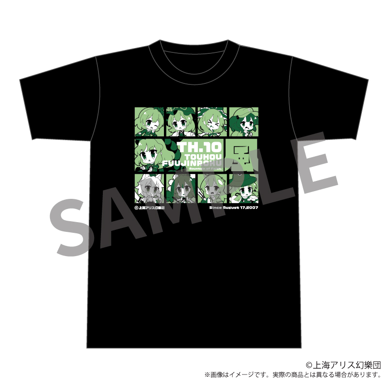 東方Project_4Lサイズ_ゆるっとTシャツ ゆるっと風神録
