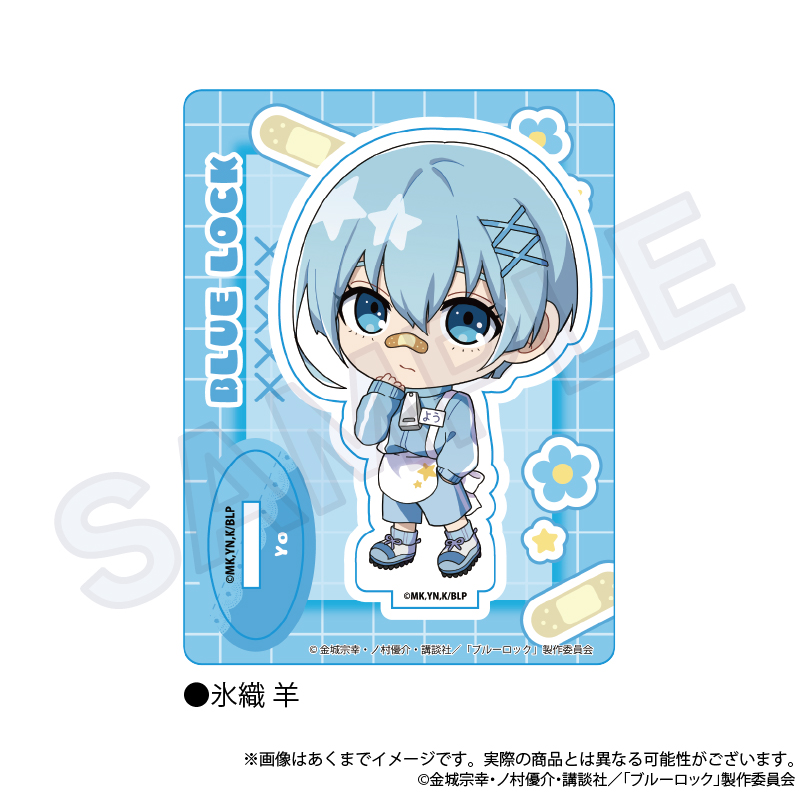 ブルーロック ナンジャ 2025 ミニミニアクリルスタンド 氷織羊 雪宮剣優 ブルーロック ナンジャ 2025 ミニミニアクリルスタンド 氷織羊 雪宮剣