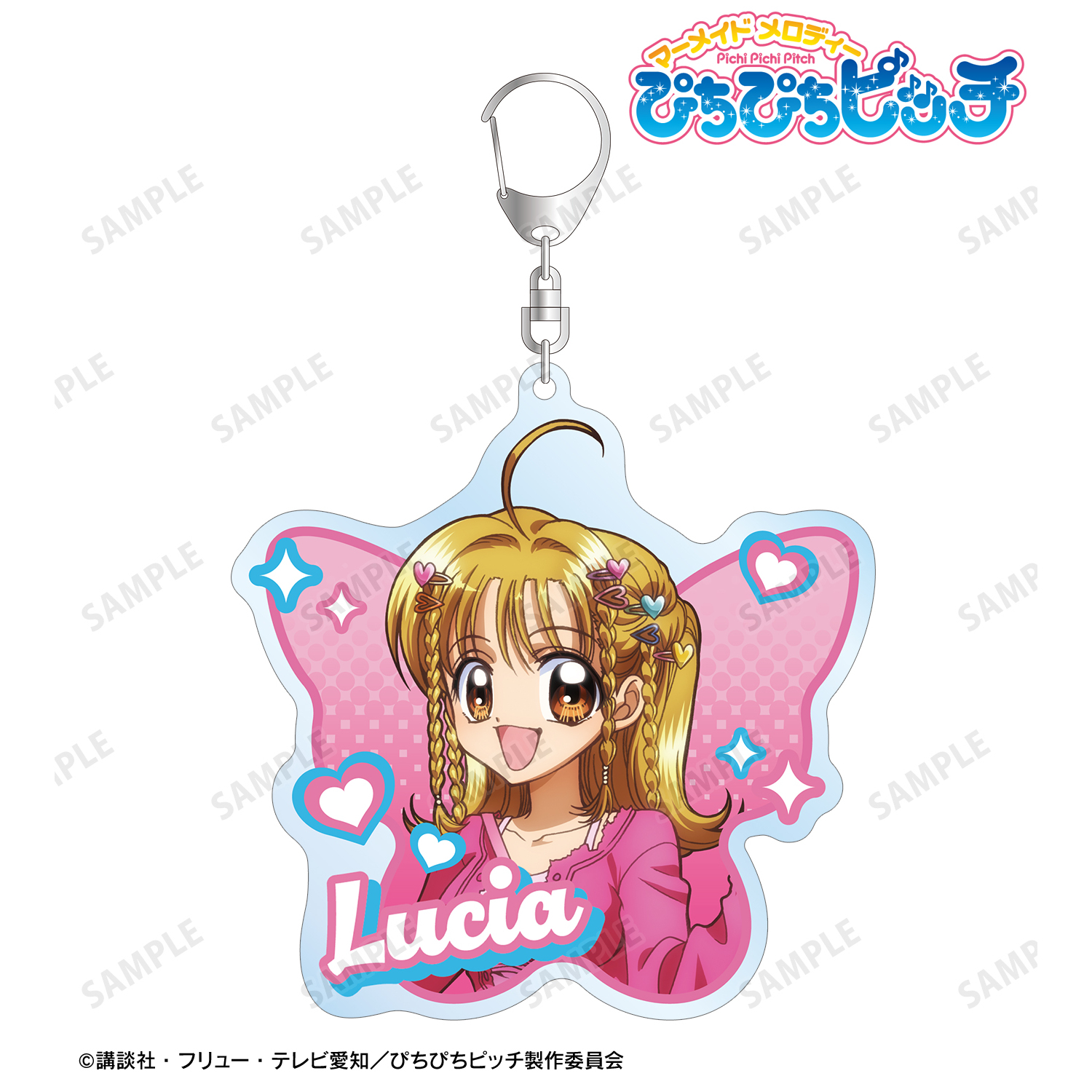 ⑨ ぴちぴちピッチ アクリルキーホルダー まとめ売り るちあ ぴちぴちピッチ_描き下ろし 七海 るちあ Y2Kファッションver