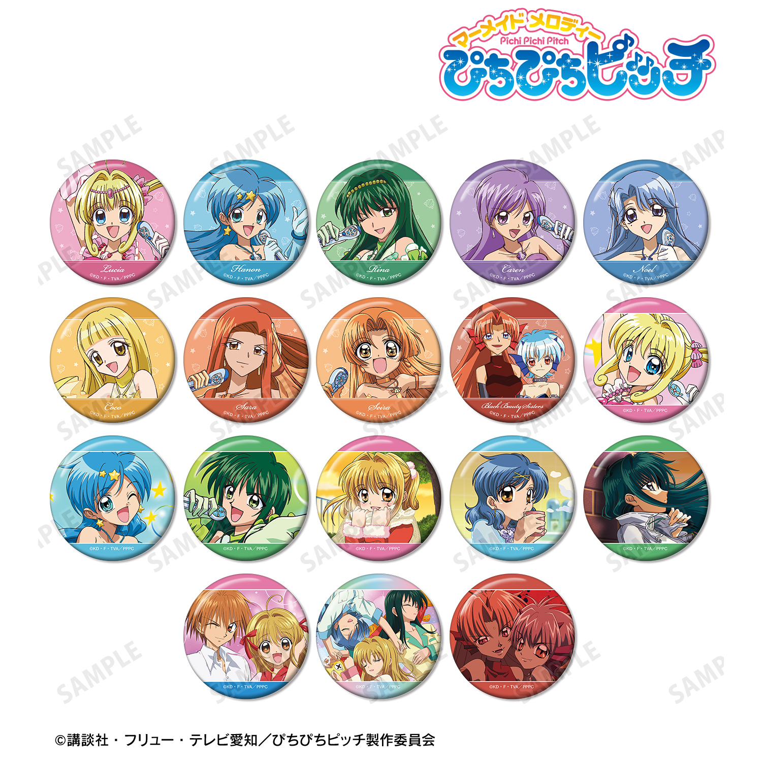 ぴちぴちピッチ_トレーディング缶バッジ vol.2(単位/コンプリートBOX/18パック入り)
