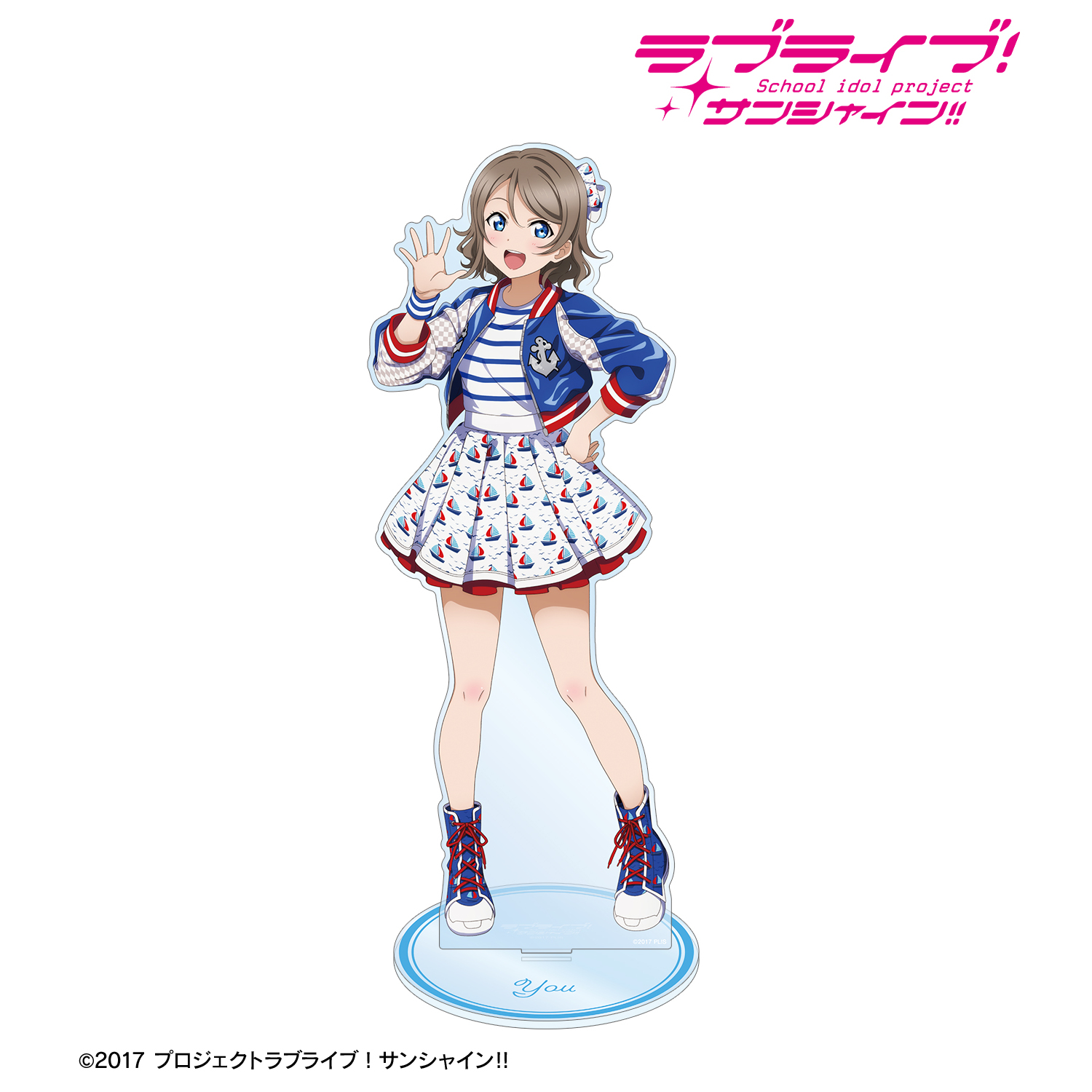ラブライブ サンシャイン　Aqours 渡辺曜 アクリルスタンド　フィギュア ラブライブ！スクールアイドルフェスティバル アクリルスタンド Aqours