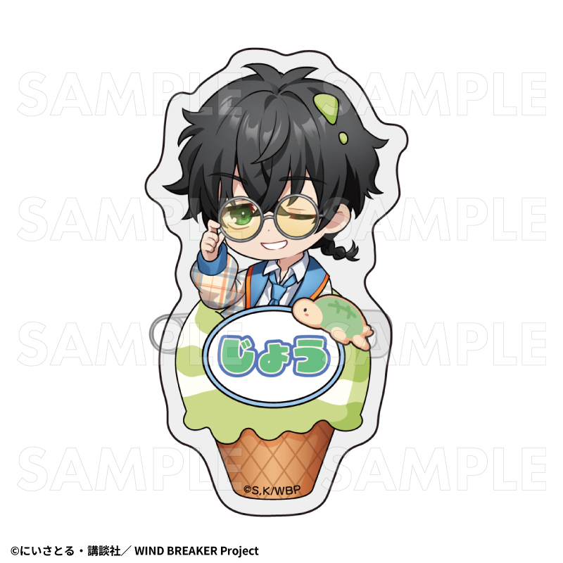 美品✳️大逆転裁判2『シャーロック・ホームズ ブリキコースター』先着購入特典 WIND BREAKER_チェックセーラー トレーディングお名前バッジ