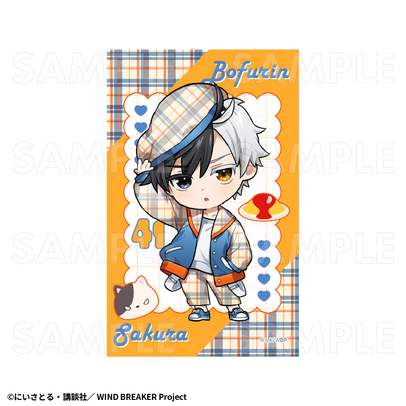 WIND BREAKER_チェックセーラー トレーディングミニブロマイド【BOX／8