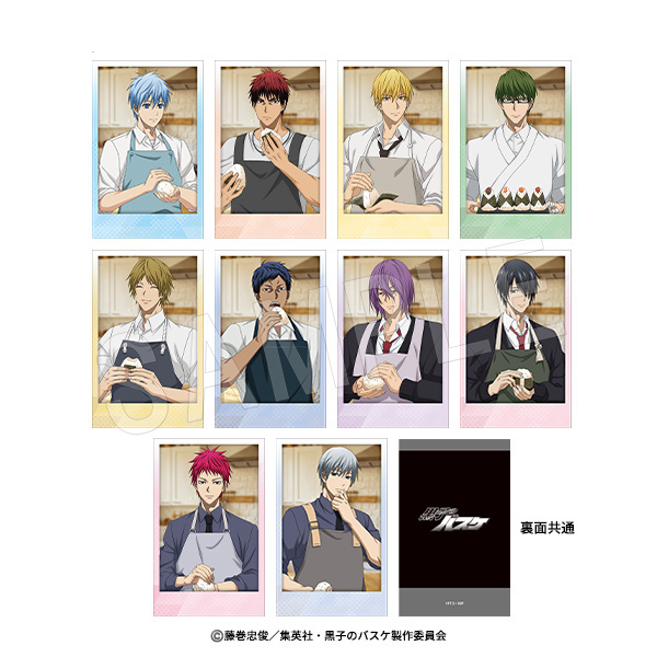 黒子のバスケ_ポラショットコレクション おにぎりVer.【OPP／10枚入り】