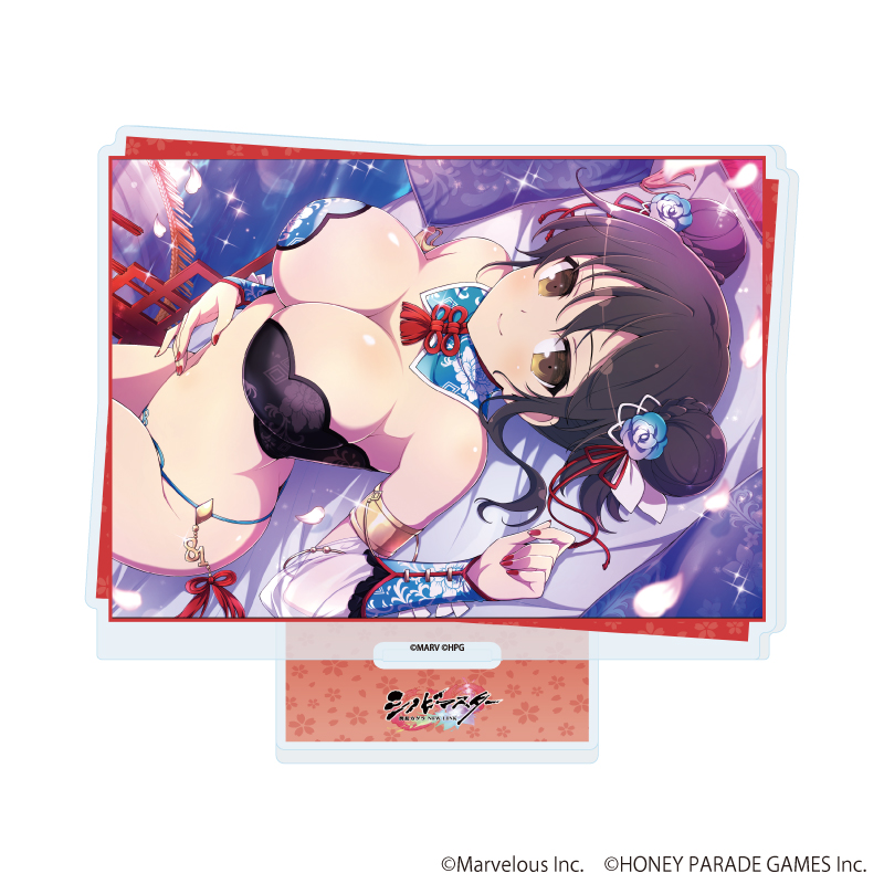 シノビマスター 閃乱カグラ NEW LINK_アクリルスタンド 123/飛鳥(公式イラスト)