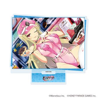 閃乱カグラ　シノビマスター　シノマス　飛鳥　アクリルスタンド　缶バッジ　セット シノビマスター 閃乱カグラ NEW LINK ビジュアルアクリル