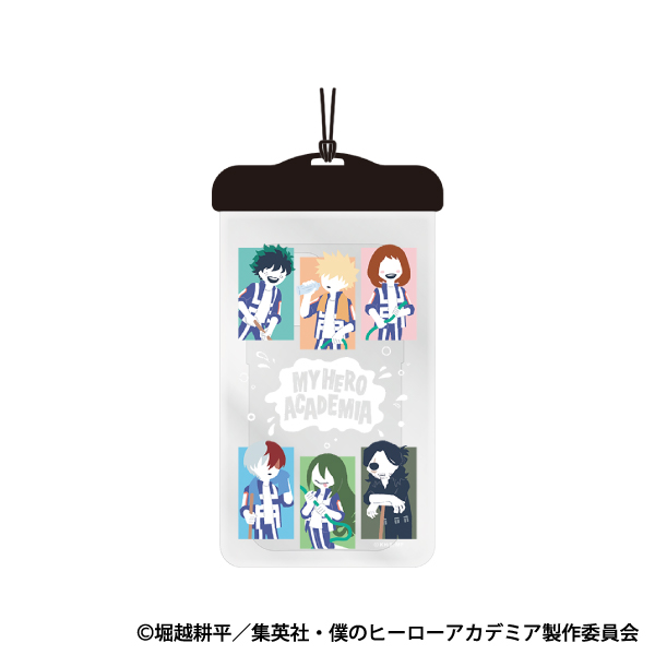 僕のヒーローアカデミア_防水ケース／ゆるパレット