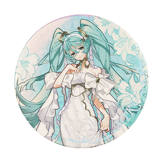 初音ミク_キャラクター・ボーカル・シリーズ01 初音ミク feat. Yoneyama Mai 特大缶バッジ