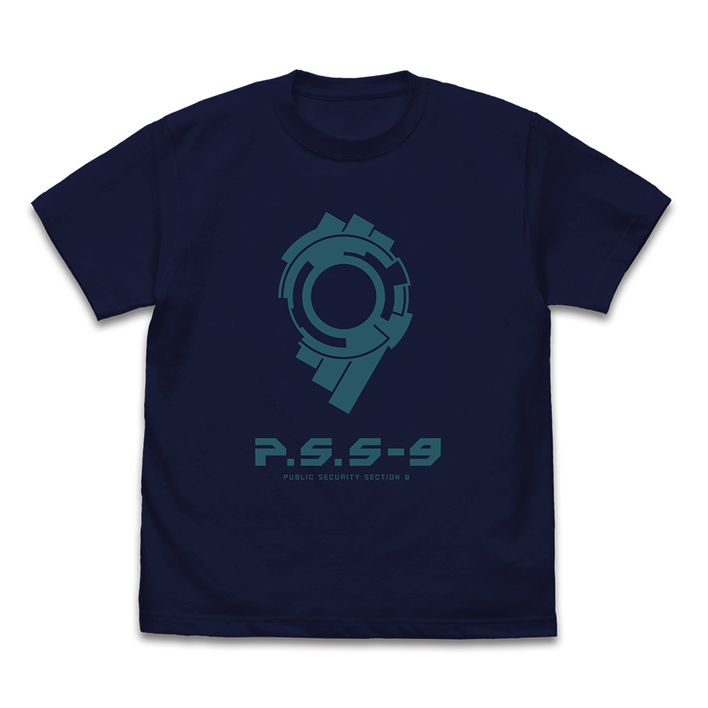攻殻機動隊 STAND ALONE COMPLEX_Mサイズ_公安9課ロゴ Tシャツ/NAVY	