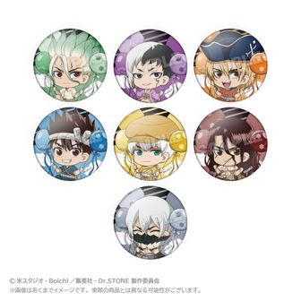 Dr.STONE_(57mm)_ホログラム缶バッジ 04/スタンリー・スナイダー(公式