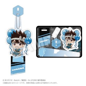 Dr.STONE_ホログラム缶バッジ4個セット 千空&龍水&羽京&ゼノ | Dr