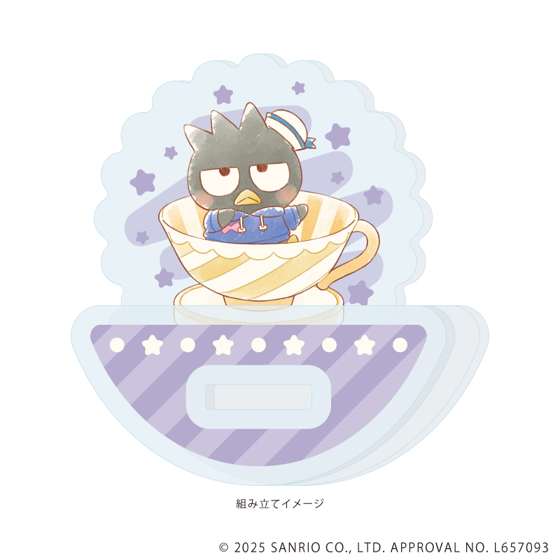 はぴだんぶい_ゆらゆらアクリルスタンド22/バッドばつ丸(グラフアートイラスト)