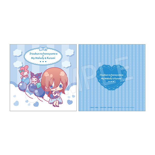 五等分の花嫁*×マイメロディ&クロミ_クッション バルーン&リボンVer. 三玖