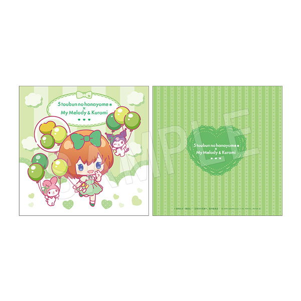 五等分の花嫁*×マイメロディ&クロミ_クッション バルーン&リボンVer. 四葉