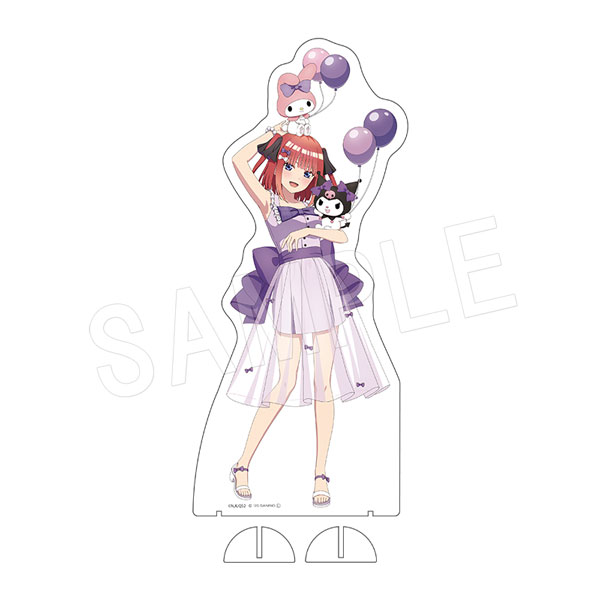 五等分の花嫁*×マイメロディ&クロミ_BIGアクリルフィギュアスタンド バルーン&リボンVer. 二乃