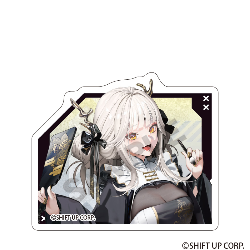 勝利の女神：NIKKE_スタンドメモクリップ　ブラン