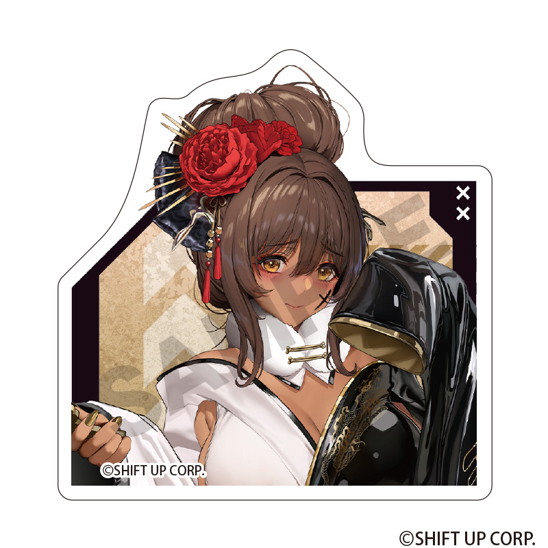 勝利の女神：NIKKE_スタンドメモクリップ　ノワール