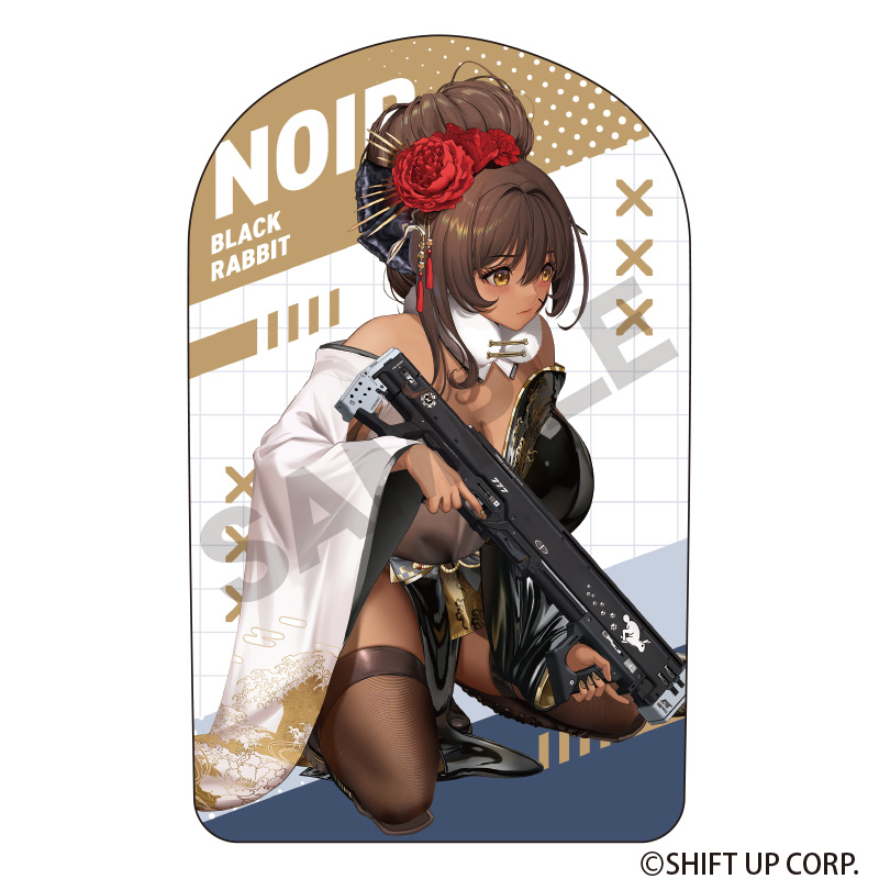 勝利の女神：NIKKE_ミニクッションスタンド　ノワール