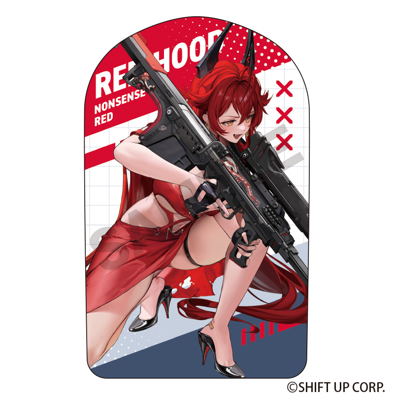 勝利の女神：NIKKE_ミニクッションスタンド　レッドフード