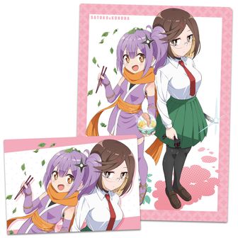 殺し愛 タペストリー 忍者と殺し屋のふたりぐらし_B2タペストリー さとこ&このは