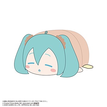 初音ミク×シナモロール_MC-25 ぽてコロマスコットBIG3 C 初音ミク(おやすみ)