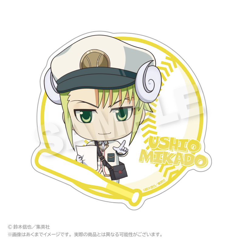 Mr.FULLSWING_ステッカー おとどけメェるver. 牛尾御門