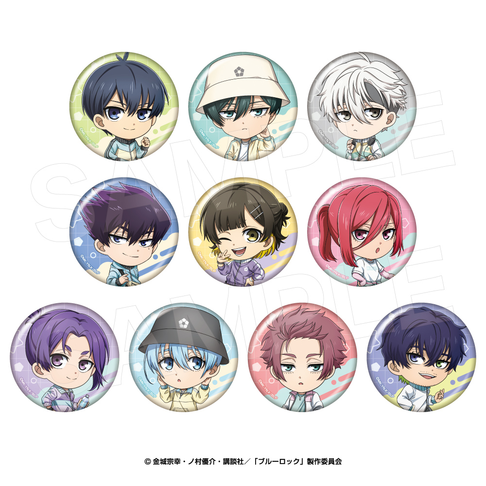 ブルーロック_キャラバッジコレクション（パステルウェアミニ）ブラインドパック【BOX／10パック入り】