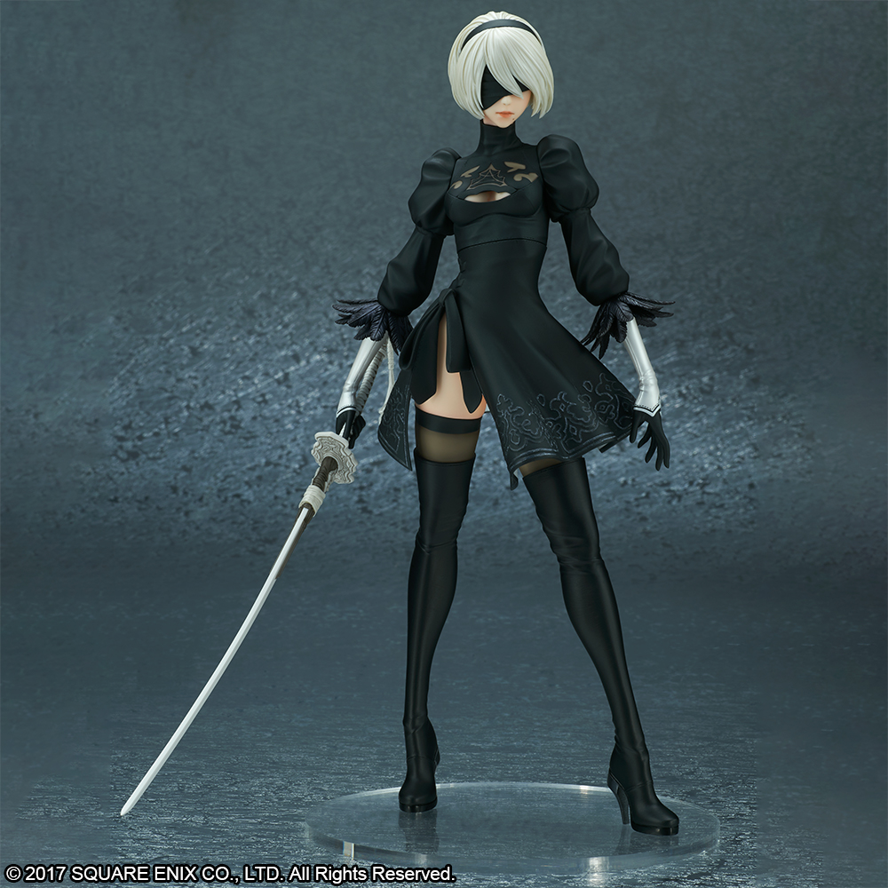 NieR：Automata ニーアオートマタ 2B アクアアルタ プレイマット