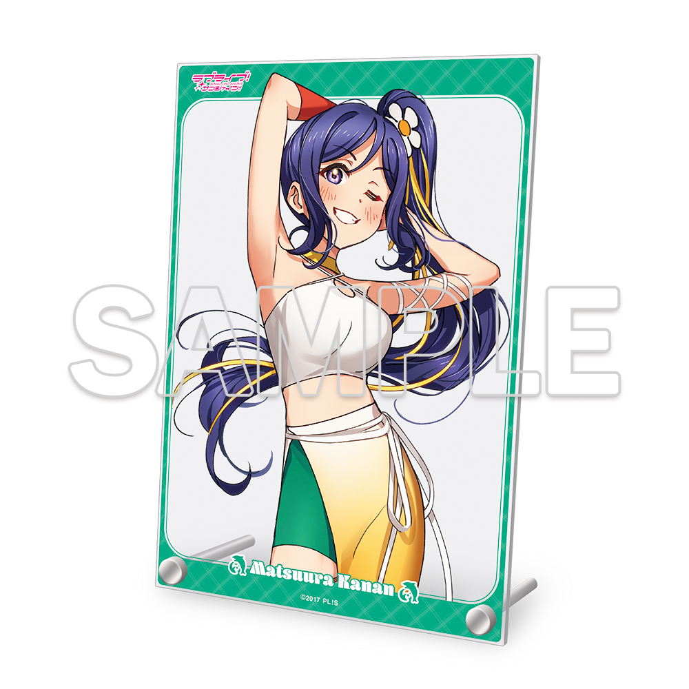ラブライブ!サンシャイン!!_A5アクリルパネル Aqours 松浦果南