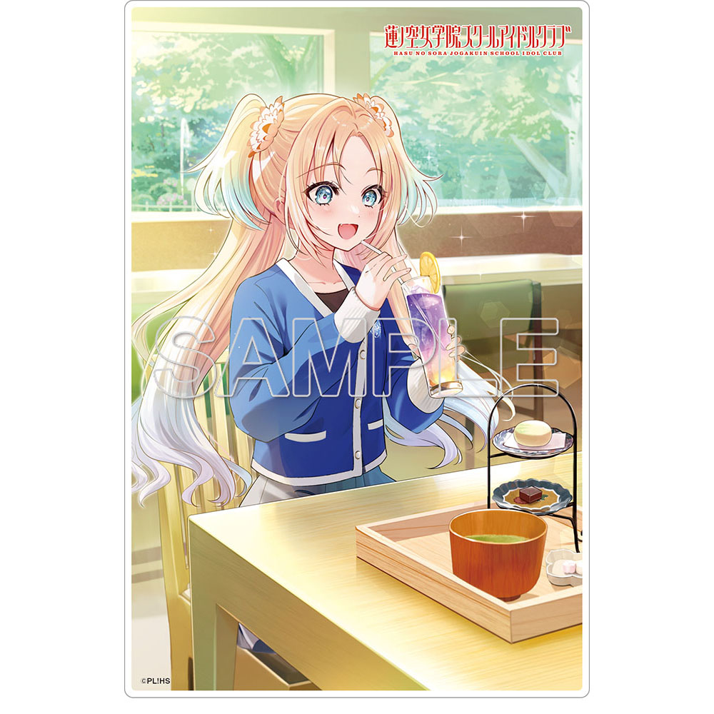 ラブライブ!蓮ノ空女学院スクールアイドルクラブ_ミニアクリルプレート 瑠璃乃[2]