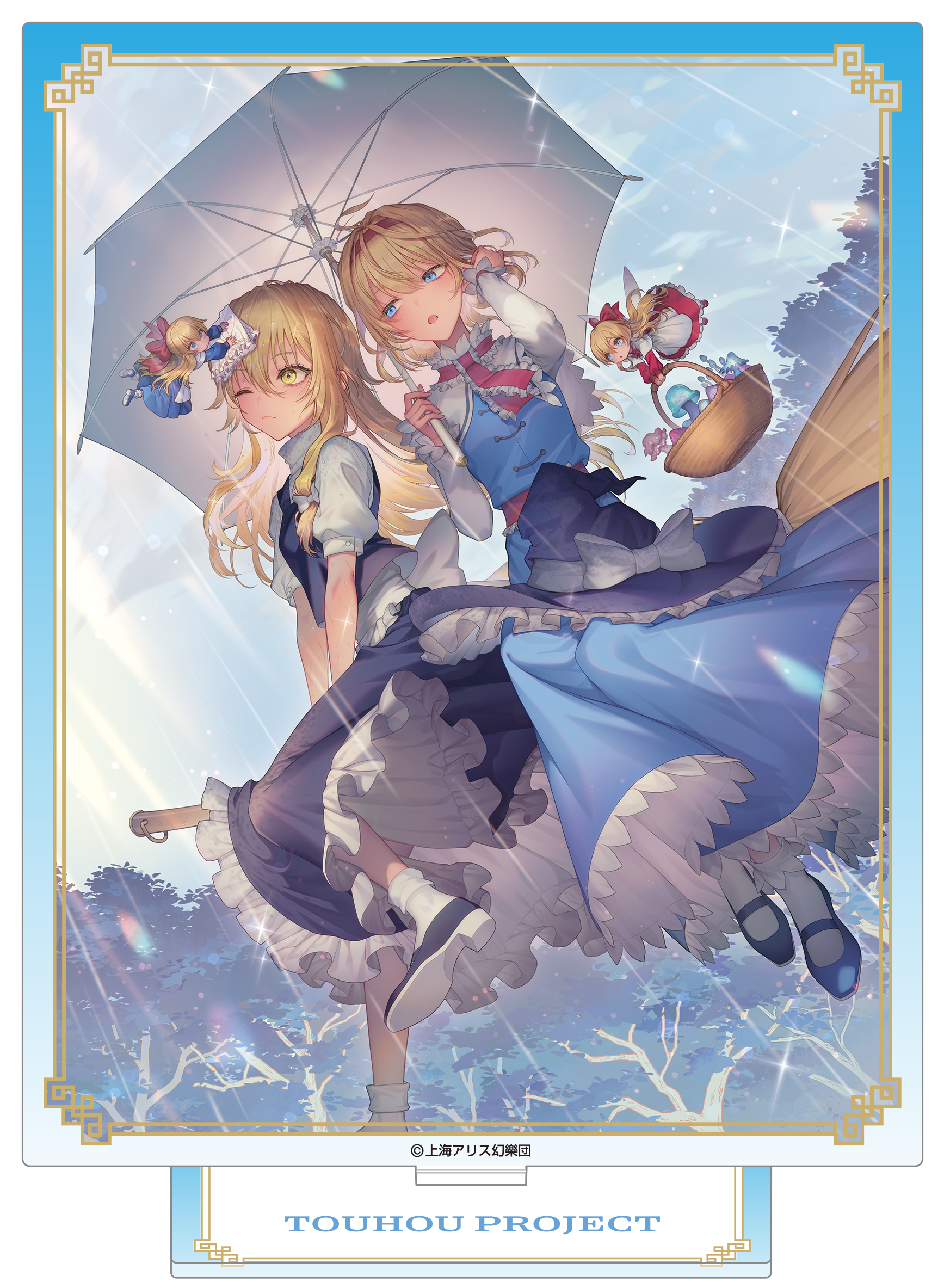 東方Project_アクリルスタンド／C　霧雨魔理沙＆アリス・マーガトロイド