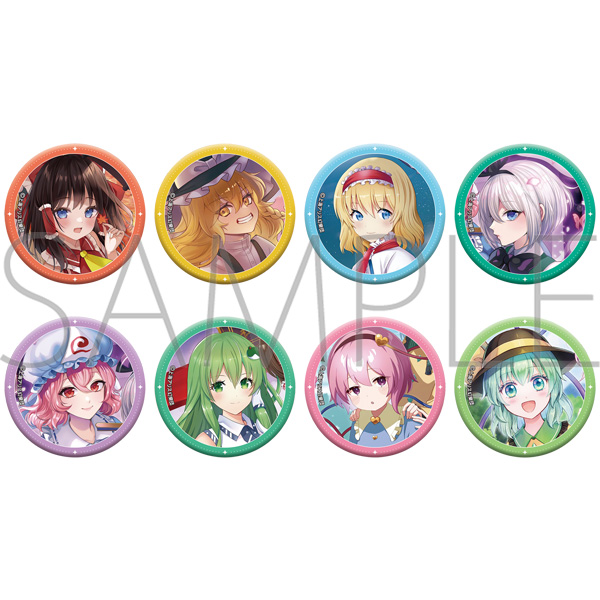 東方Project_キャラバッジコレクション 【BOX／8パック入り】 | 公式