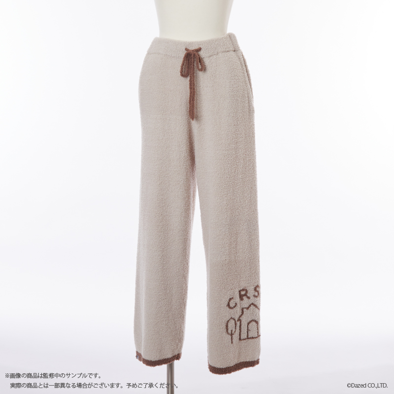 カリスマ_ルームウェアロングパンツ(レディース) ベージュ