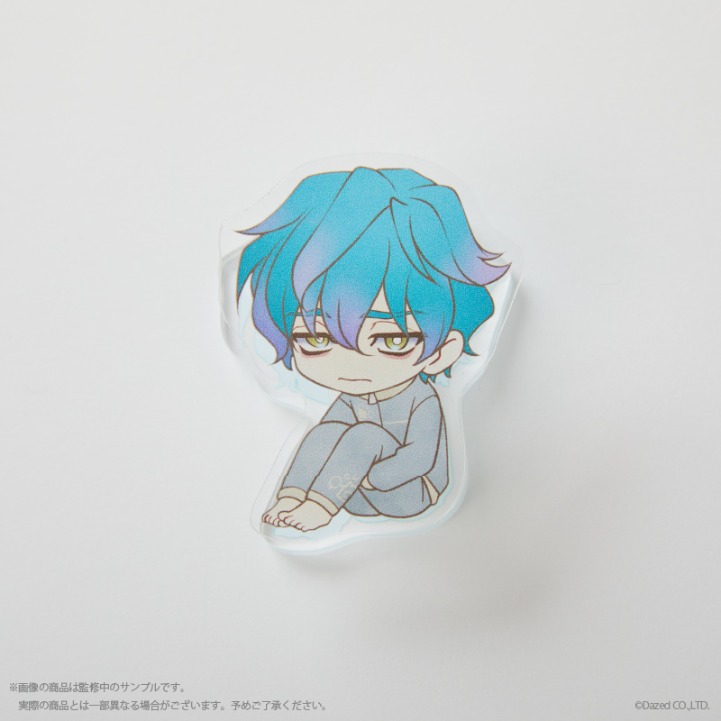 カリスマ_アクリルクリップ ブルー 湊大瀬