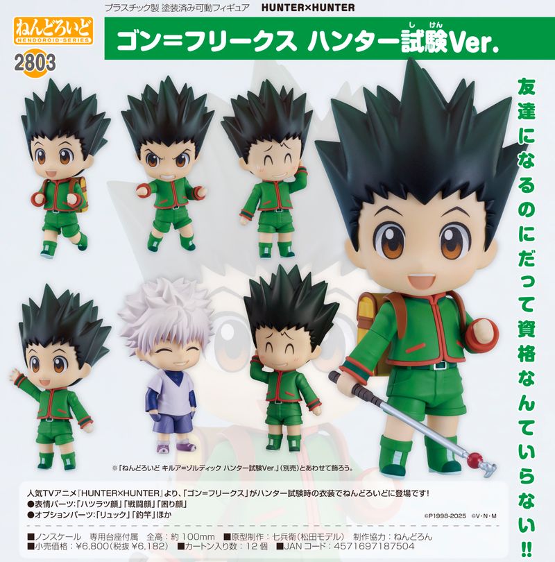 HUNTER×HUNTER_ねんどろいど ゴン=フリークス ハンター試験Ver