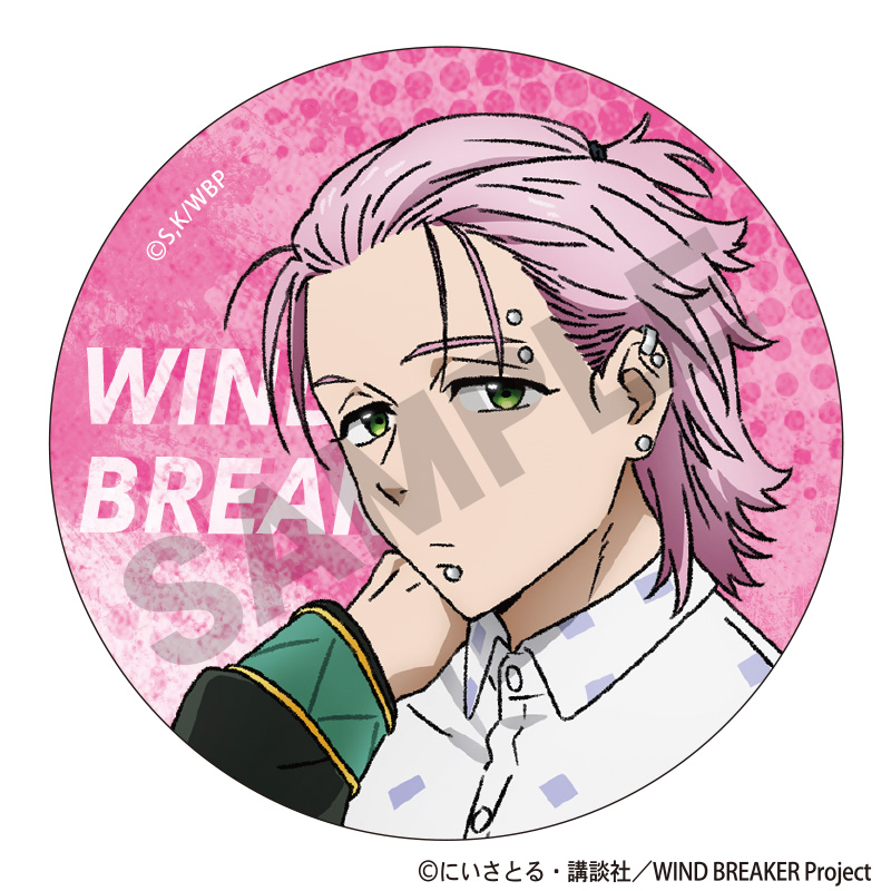 ウィンドブレイカー ストリート 缶バッジ コンプリート WIND BREAKER トレーディング缶バッジ / 全10種（コンプリート