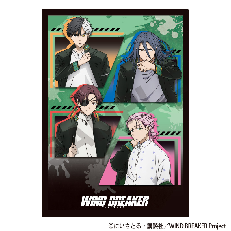 WIND BREAKER_シングルクリアファイル　風鈴高校　1年生