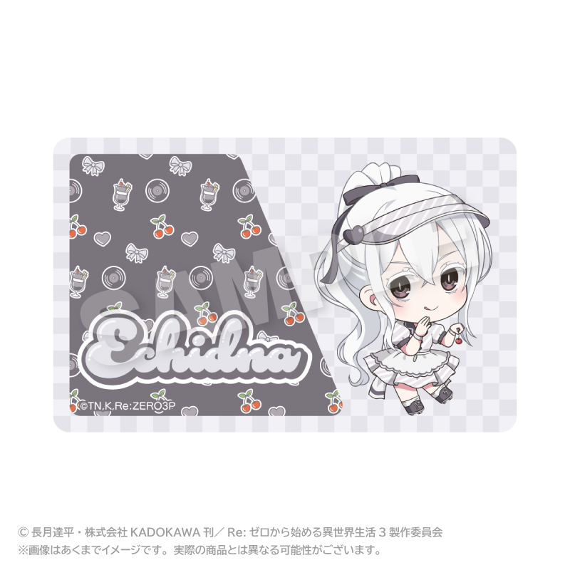 Re:ゼロから始める異世界生活_ICカードステッカー（ミニダイナーver.) エキドナ