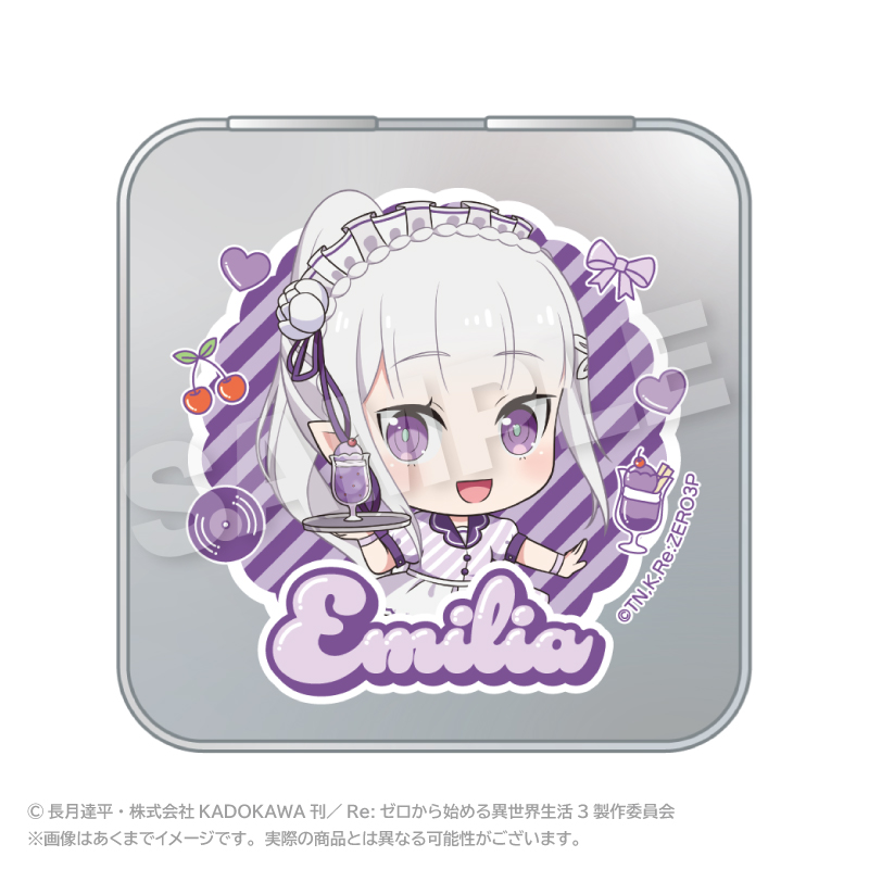 Re:ゼロから始める異世界生活_コレクション缶ケース（ミニダイナーver.) エミリア