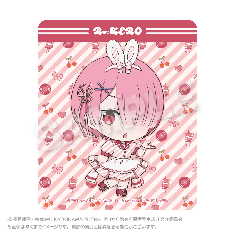 Re:ゼロから始める異世界生活_マウスパッド（ミニダイナーVer.) ラム