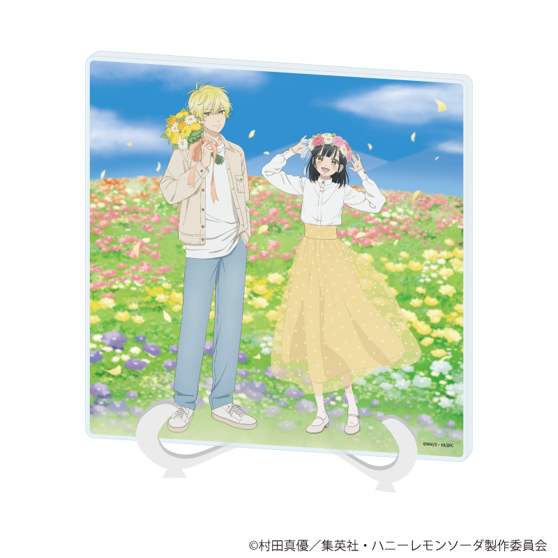 ハニーレモンソーダ_アクリルアートボード 01/石森羽花＆三浦 界(描き下ろしイラスト)