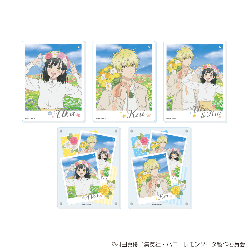 ハニーレモンソーダ_アクリルカード 01/BOX(全5種)(描き下ろしイラスト)【コンプリートBOX/5個入り】