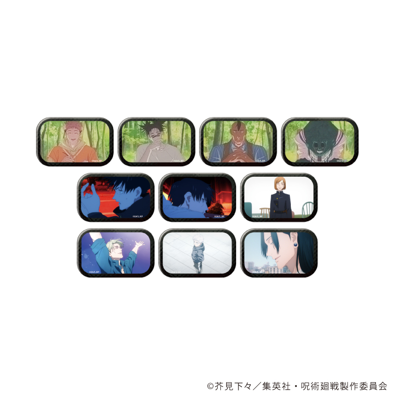呪術廻戦 スクエアカバー缶バッジ 全31種セット 応募者全員