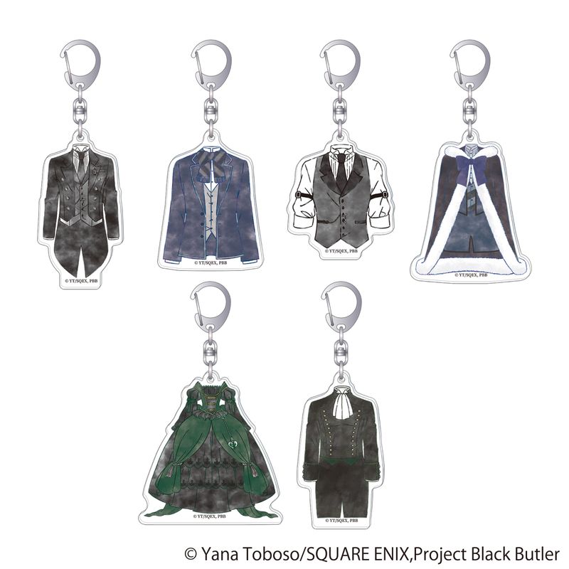 黒執事 -緑の魔女編-_衣装キーホルダーコレクション 【BOX／6パック